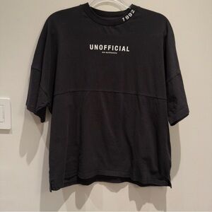 Topman Unofficial Ex-authentic 1992 Graphic Black Tee- Shirt Size XXS